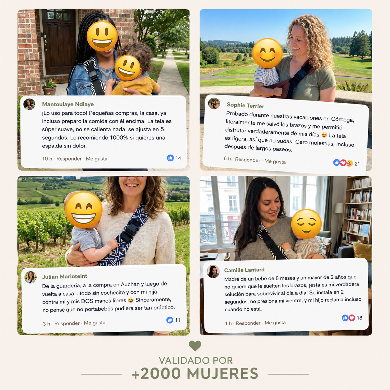 SORA — El portabebés tipo bandolera™